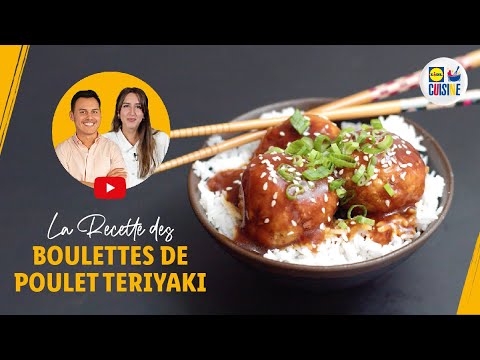 Boulettes de poulet teriyaki | Feat. Maëlle (Yumiaouss) | Lidl France