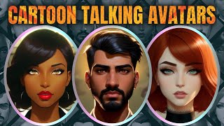 Create Your Own CARTOON ANIMATED TALKING AVATARS in Canva (EASY & FREE)
