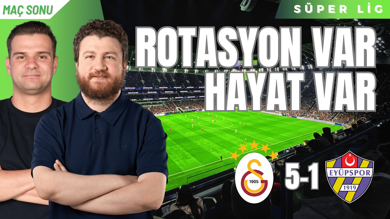 Galatasaray 5-1 Eyüpspor | Icardi Nostaljisi, Nhaga Siftahı, Asistçi Osimhen...