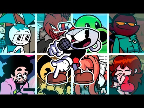 TECHNICOLOR TUSSLE but Every Turn a Different Character Sing🎙(FNF Technicolor but Everyone Sings It)