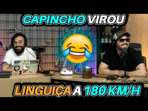 CAPINCHO virou LINGUIÇA a 180 km/h 🤔🤣