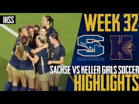 Keller Defeats Sachse 2-1 in OT | 6A Girls Soccer State Semifinal
