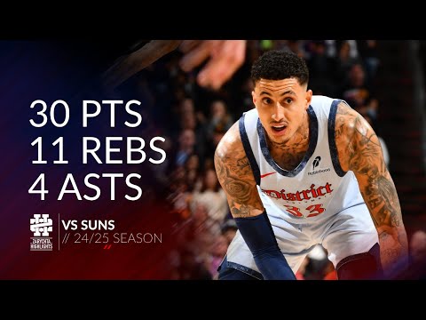 Kyle Kuzma 30 pts 11 rebs 4 asts vs Suns 24/25 season