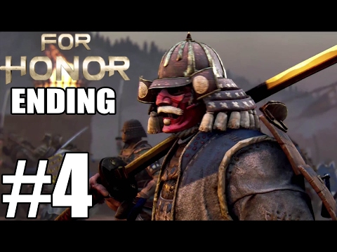 For Honor Story Mode ENDING Gameplay Walkthrough Part 4 -  PS4 Pro