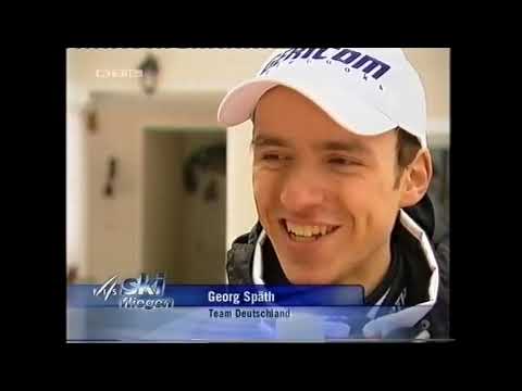 RTL spot about leadering by Georg Spaeth after day 1 of Ski Flying World Championship 2004