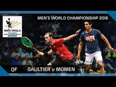 Squash: Gaultier v Momen - Men's World Championship 2016 QF Highlights