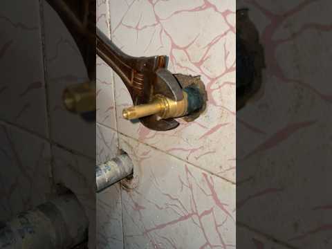 Bathroom  concealed cock spindle change #tap #spindle #newproject  #shorts