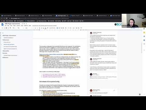 Kubernetes SIG Auth 2022-01-25 KMS #5