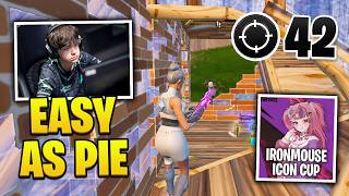 Shxrk Shows How EASY Ironmouse Icon Cup Really Is.. (42 Bombs)