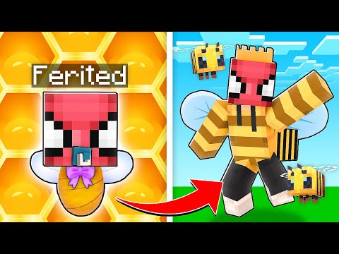 FERİTED ARIYA DÖNÜŞTÜ 🐝 - Minecraft