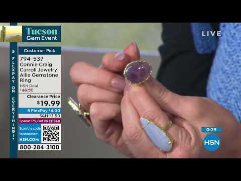 Connie Craig Carroll Jewelry Allie Gemstone Ring