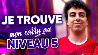 JE TROUVE MON CARRY LEVEL 5 DANS CETTE GAME