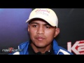 Roman Gonzalez says Cuadras can only win via KO! Talks increased stamina & conditioning