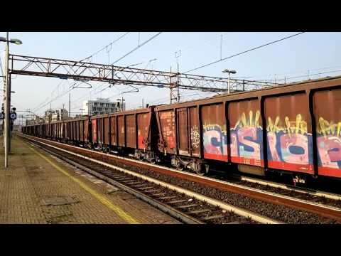 E.483-107 NC. CON CARRI MERCI TAMNS IN TRANSITO A MILANO LAMBRATE. 12 - 3 - 2016.