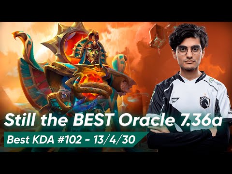 Insania ORACLE 7.36a HARD SUPPORT 5 Pos | Dota 2 Pro Gameplay