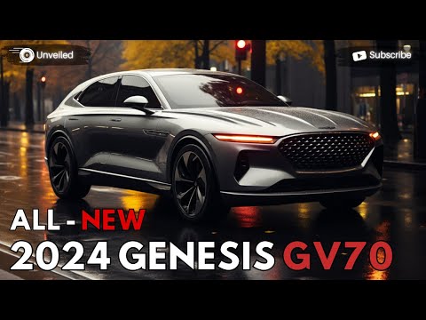 2024 Genesis GV70: Restyling One Of The Best Luxury Compact SUV !!