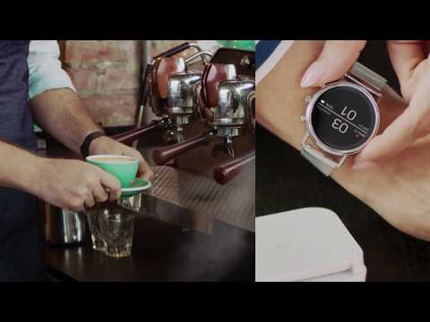 skagen falster steel mesh smartwatch