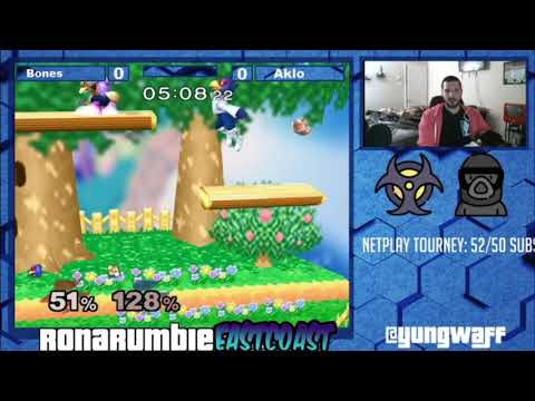 Rona Rumble: East Coast V | Bones (Falco) vs Aklo (Fox)