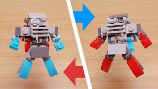 Mini LEGO color-shifting transformer robot Color Shifter!