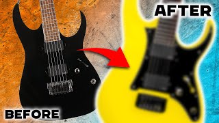 Video thumbnail for I TRANSFORMED My Most Boring Ibanez! | Iron Label RGIR20FE Mod Project by Jack Taylor Guitars