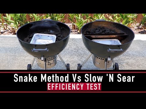 Snake Method vs Slow 'N Sear Efficiency Test | Epic BBQ Showdown Ep #1