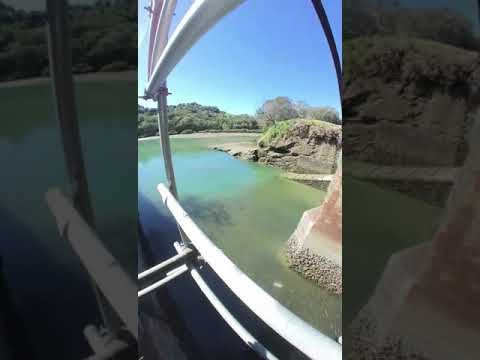 FPV - Hanging Scaffold off Bridge
