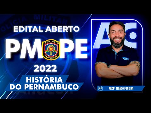 Começando do Zero PM PE 2022 - História de Pernambuco - AlfaCon