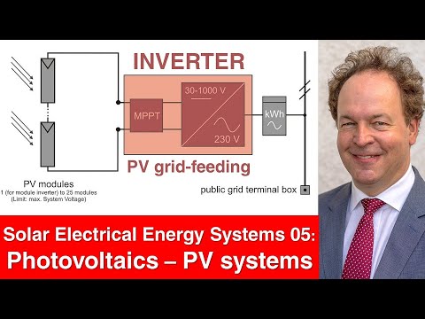 Solar Electric Energy Systems 05 - PV Systems - Bypass, Inverters, Wiring