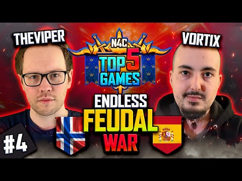 Best of N4C #4 - TheViper vs VortiX - Endless Feudal War!