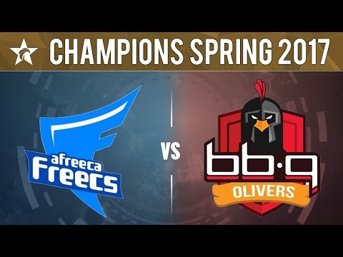 Afreeca Freecs vs BBQ Olivers - League Of Legends LCK Spring Split 2017 Game 2