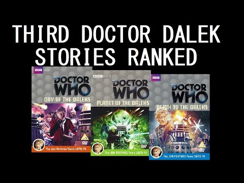 Ranking the Third Doctor Dalek stories