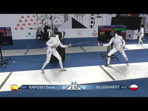 Cairo Worlds 2021 JWE - L32 - Raposo ESP v Klughardt POL