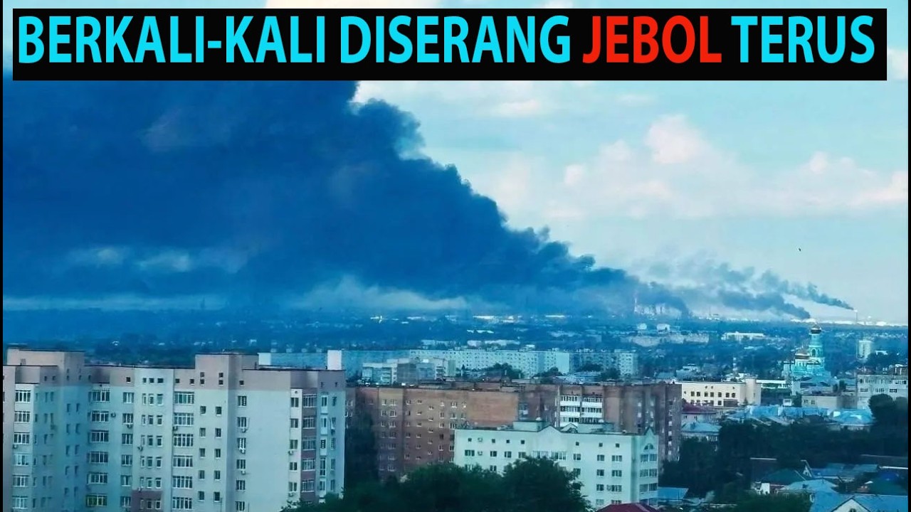 Hasil Terbesar, Drone Ukraina Bakar Kilang Syzran