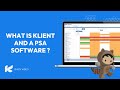 Introduction to Klient PSA - 60 Seconds Video by Salesforce