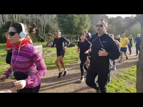 Video partenza Caffarella parkrun #78