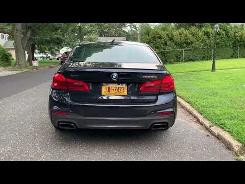 2019 BMW M550i xDrive Startup & Revs - Stock Exhaust