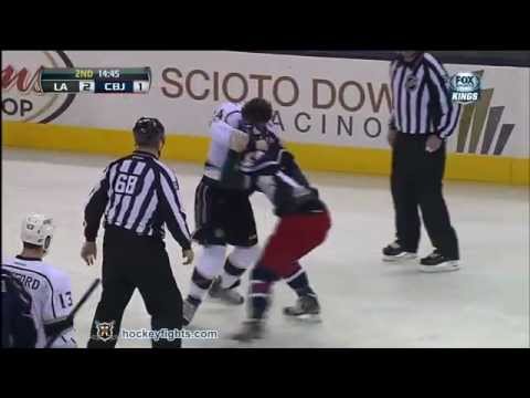 Colin Fraser vs Derek Dorsett Feb 5, 2013