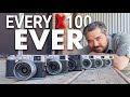 Reviewing EVERY Fujifilm X100 Camera Ever
