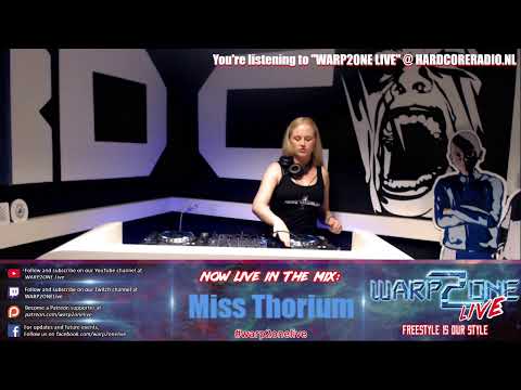 WARP2ONE Live @ Hardcore Radio: Miss Thorium (19-12-2019)