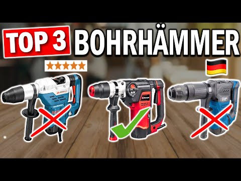 BOHRHÄMMER kaufen: Top 3 Bohrhämmer 2026 im Vergleich!