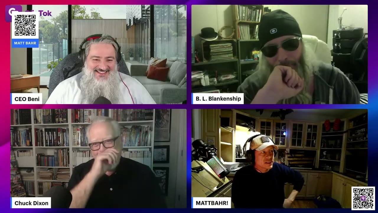 iShook Comics Podcast w/ Chuck Dixon & Matt Bahr