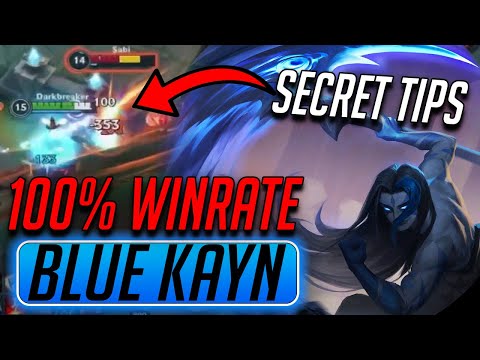 HOW I WIN EVERY GAME WITH BLUE KAYN IN WILD RIFT (KAYN IS GOD TIER NOW)
