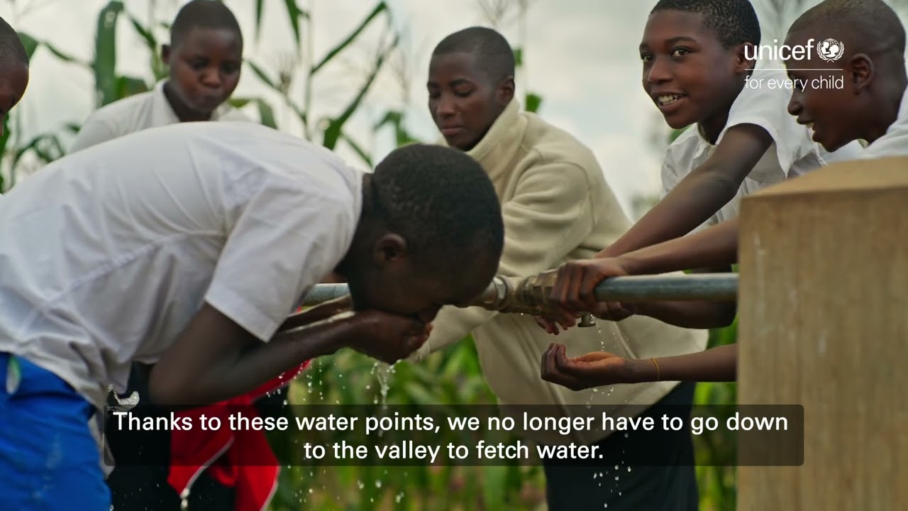 Bringing safe drinking water closer to communities with the support of UNICEF and KfW