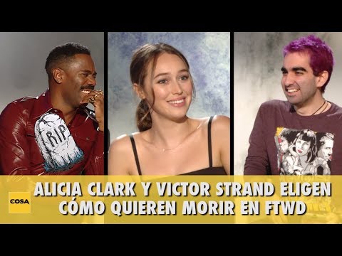 La Cosa Cine | Alicia Clark y Victor Strand eligen cómo quieren morir en FTWD
