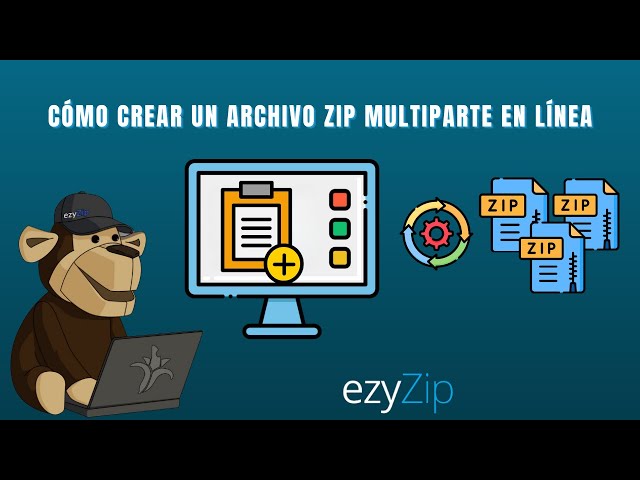 Cómo Crear Archivos ZIP Divididos en Línea