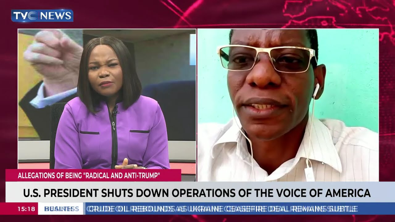 U,S President Shuts Down Operations Of The Voice Of America