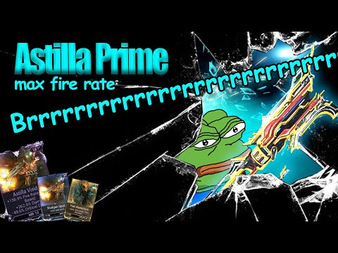 Warframe - When A Shotgun Reaches Max Fire Rate And Infinite Ammo || Astilla Prime