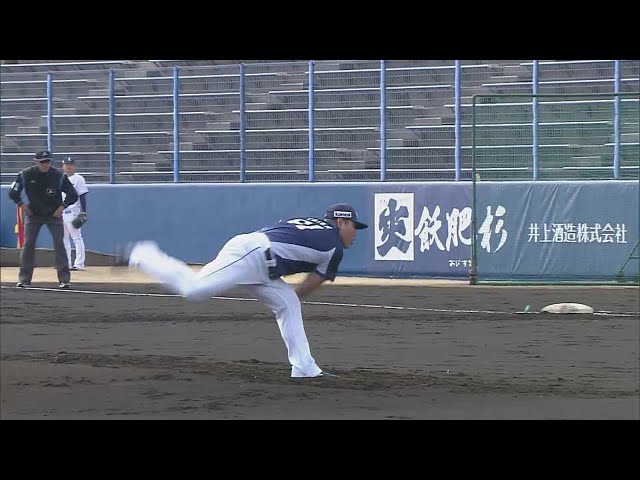 【春季キャンプ紅白戦】ライオンズ・平良海馬 先発として2回無失点ピッチング!!  2023年2月18日 埼玉西武ライオンズ