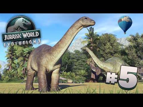 Giant Sauropods and Balloons! | Campaign Part 5 | Jurassic World Evolution 3