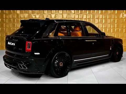 2022 Rolls Royce Cullinan Black Badge by MANSORY - Luxury SUV in detail